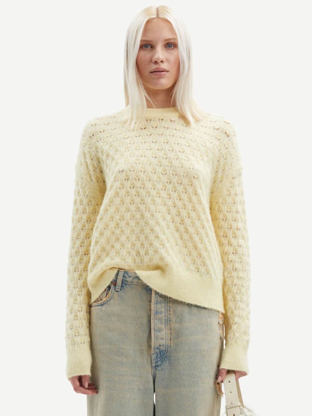 Samsoe Pointelle Sweater